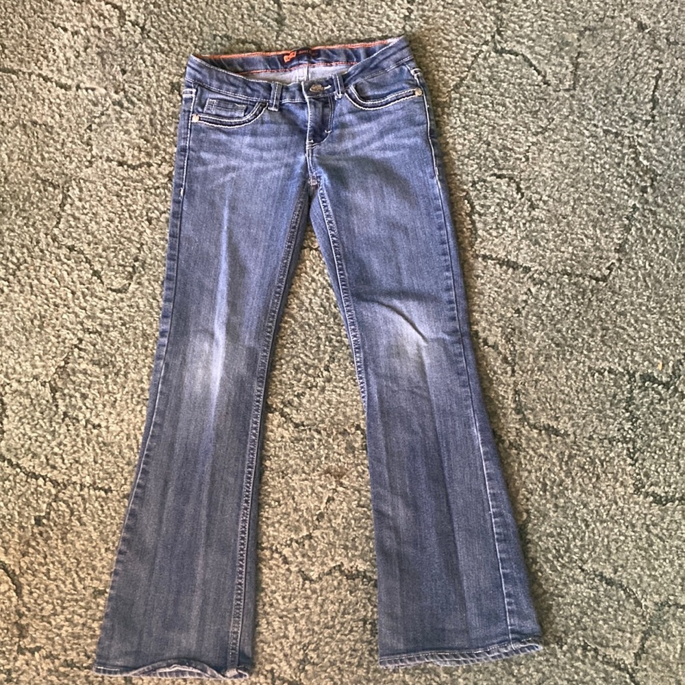Kids girls Levi boot cut jeans size 8